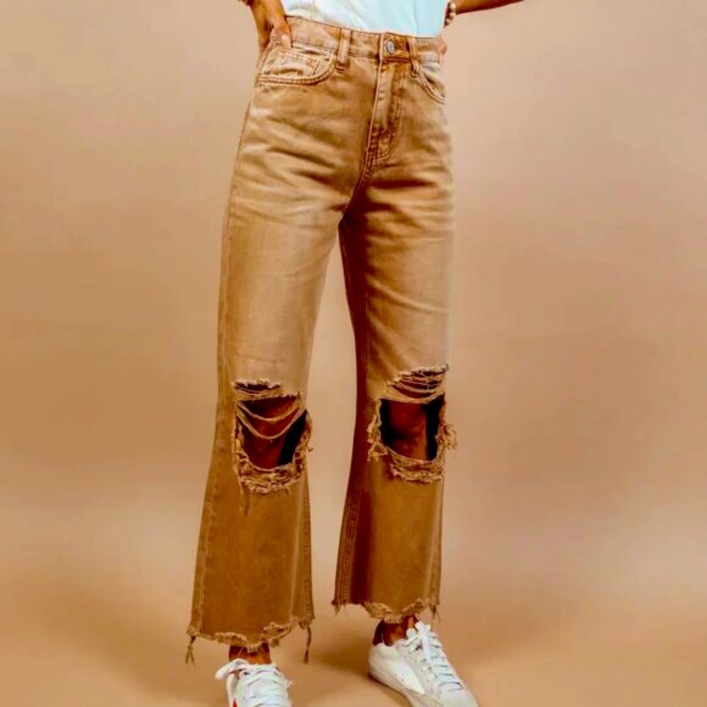 VERVET by Flying Monkey Deep Sepia Colored Jeans